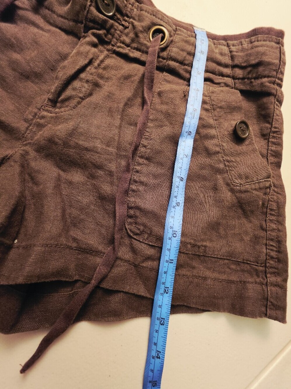Sanctuary Plum Ribbed-Waist Shorts - Picture 4 of 9